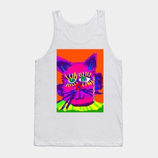 Cat Head Tank Top